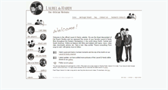 Desktop Screenshot of laurel-and-hardy.com